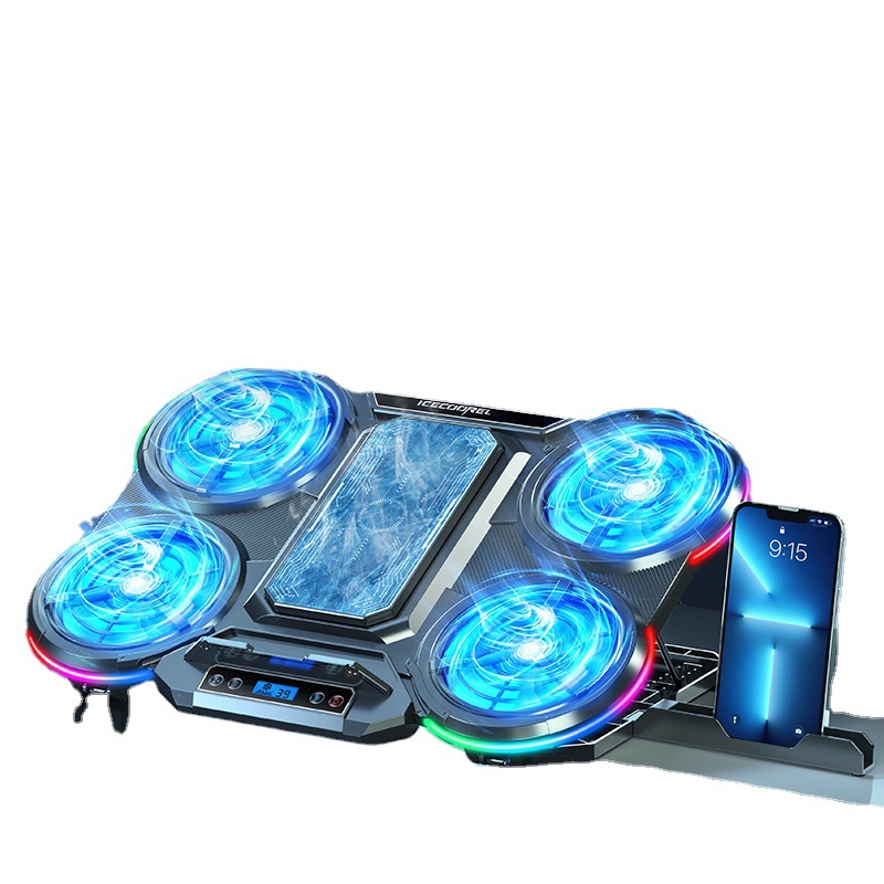 Laptop Cooling Pad - Podkładka chłodząca do laptopa z elementami