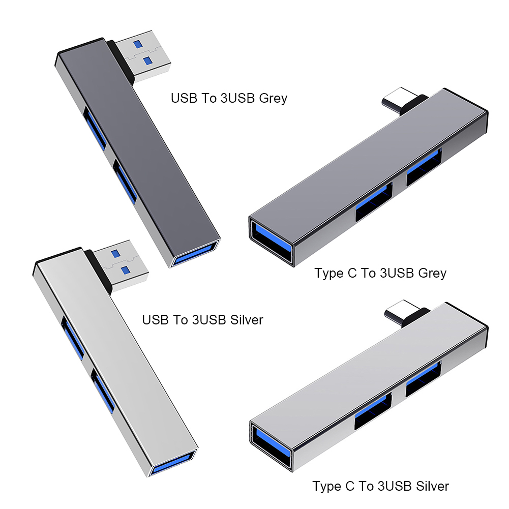 Usb C Docking Hub - Hub rozszerzający 3 w 1, prędkość