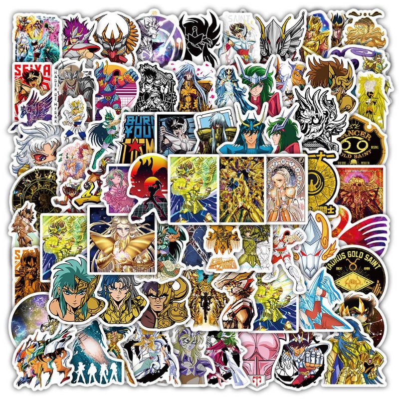 Laptop Accessories & Repair Jagtap Dairy Pimple Nilakh Pimpri Chinchwad Maharashtra - 101 szt. Naklejki Anime Saint Seiya,