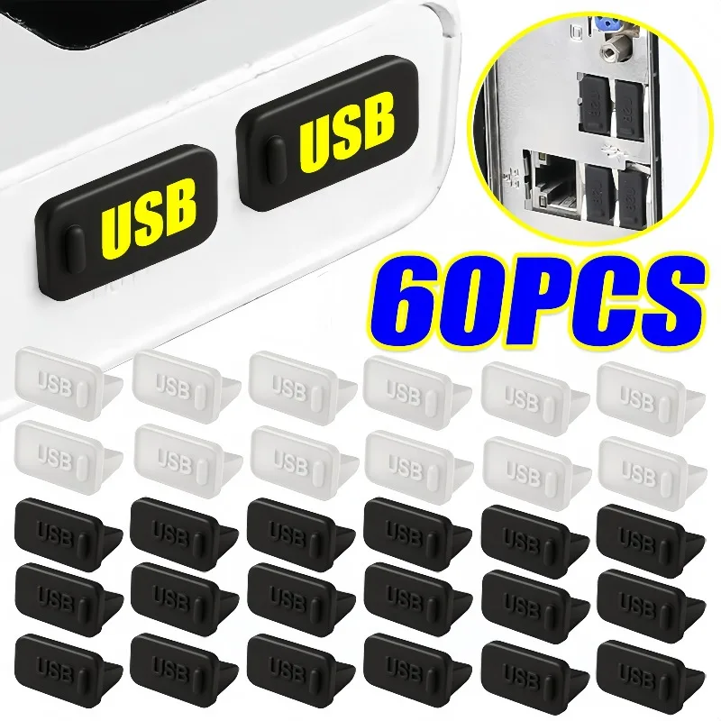 Laptop Accessories Protector - Silikonowa osłonka na port USB, zatyczka