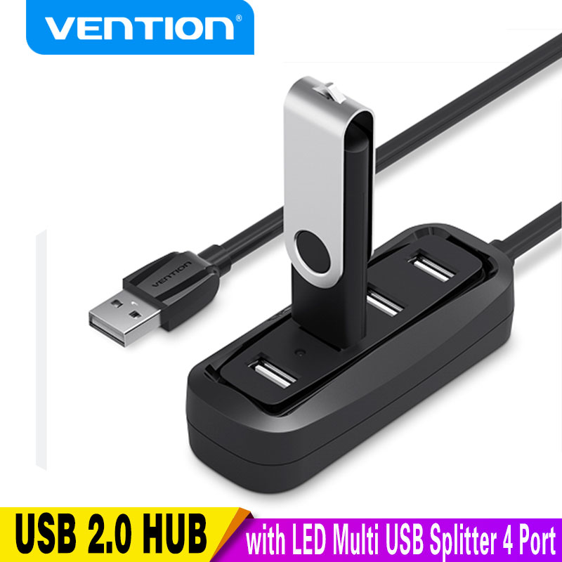 Mac Laptop Accessories - Vention USB 2.0 HUB 4-portowy z