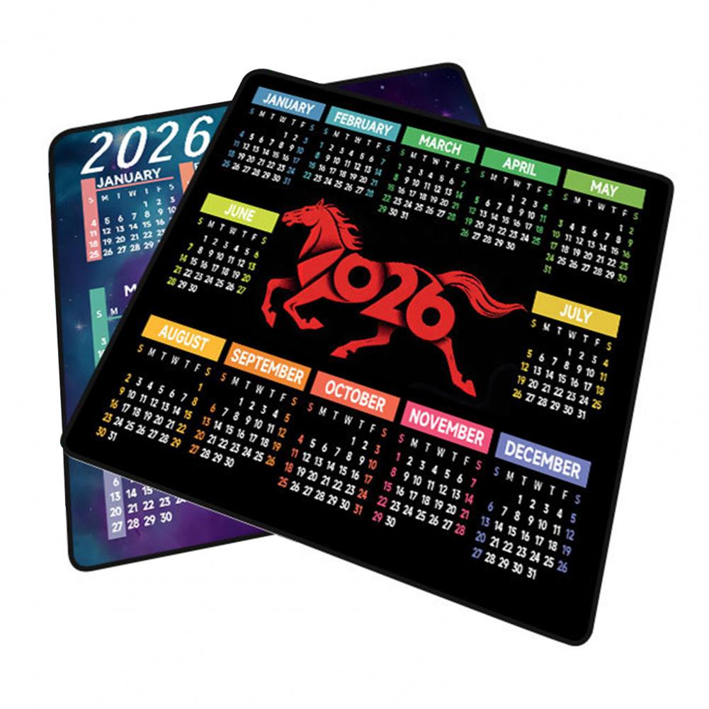 Laptop Accessories Gaming - Podkładka pod mysz z motywem kalendarza