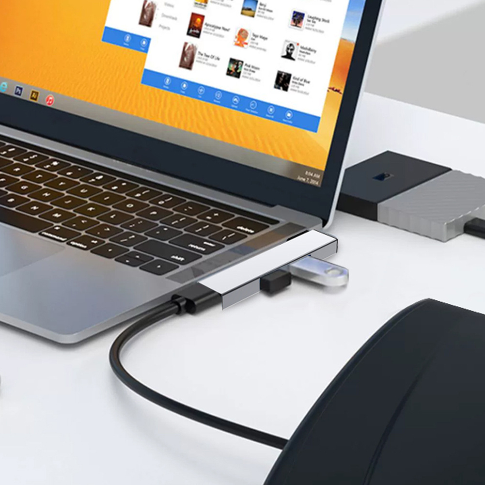 Usb C Docking Hub - Stacja dokująca USB 3 w 1