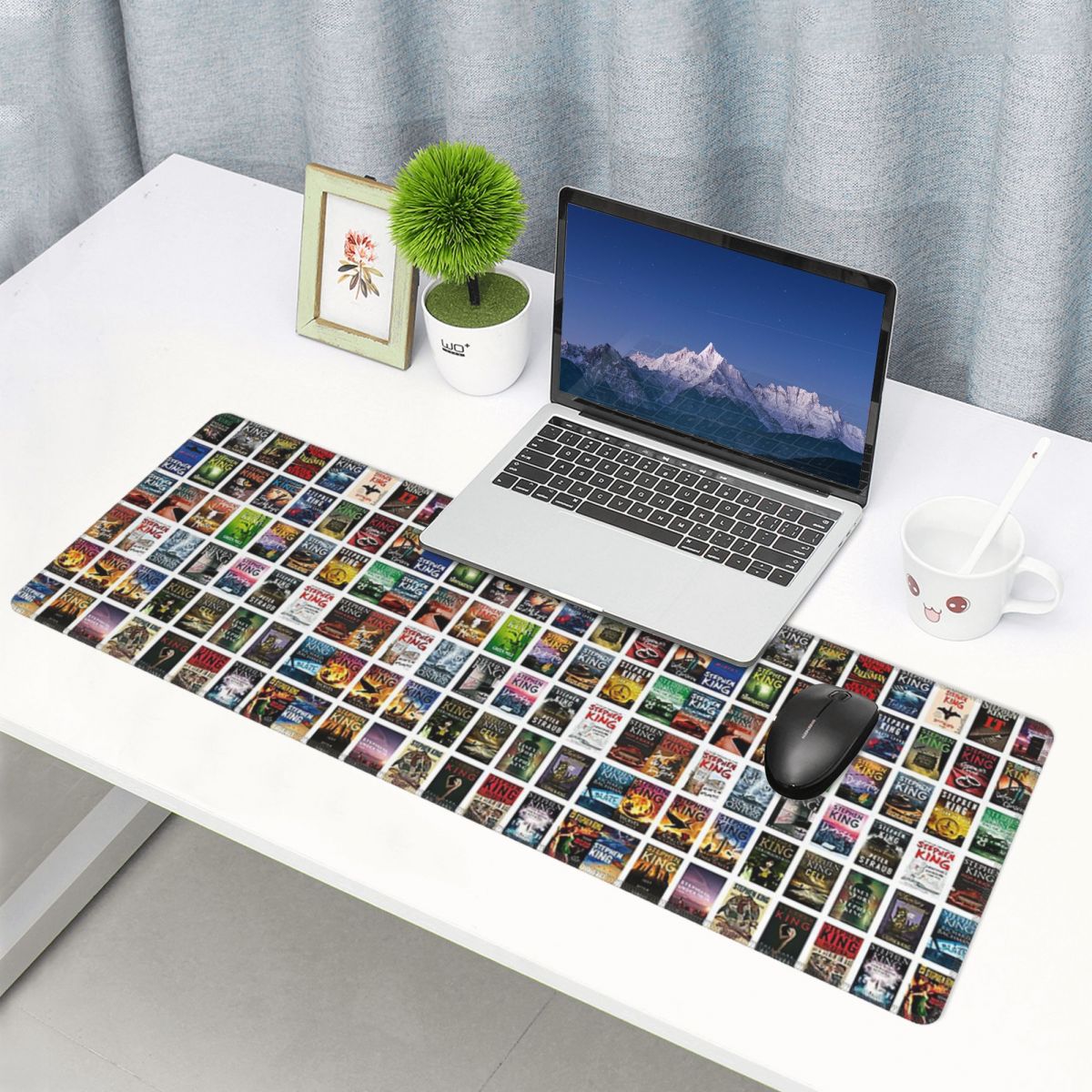 Laptop Accessories Officeworks - Duża podkładka pod mysz z motywami
