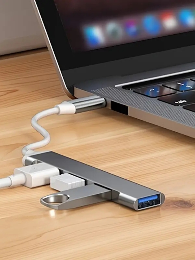 4-portowy rozdzielacz USB typu – Mac Laptop Accessories recenzja i cena