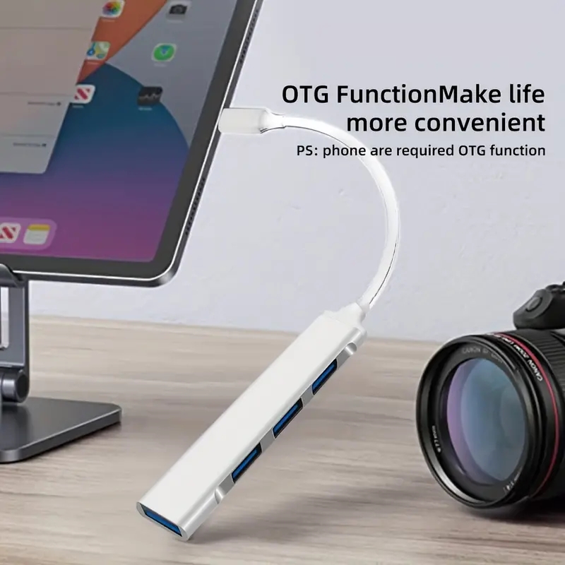 4-portowy rozdzielacz USB typu – Mac Laptop Accessories recenzja i cena