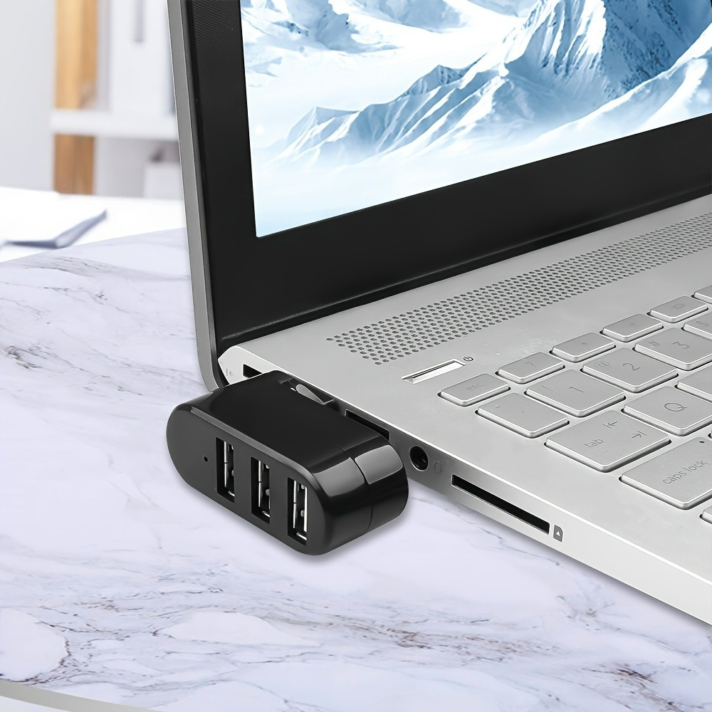 Hub USB 2.0 3 Porty 180 °   Ad – Mac Laptop Accessories recenzja i cena
