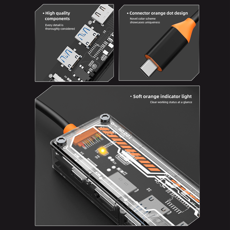 Hub USB-C 6-w-1 do MacBook Pro – Usb C Docking Hub recenzja i cena