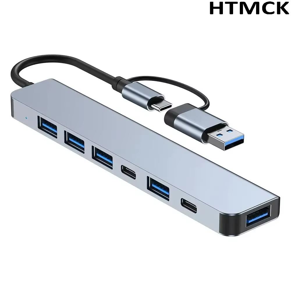 Hub USB-C 8 w 2, wieloportowa  – Usb C Docking Hub recenzja i cena