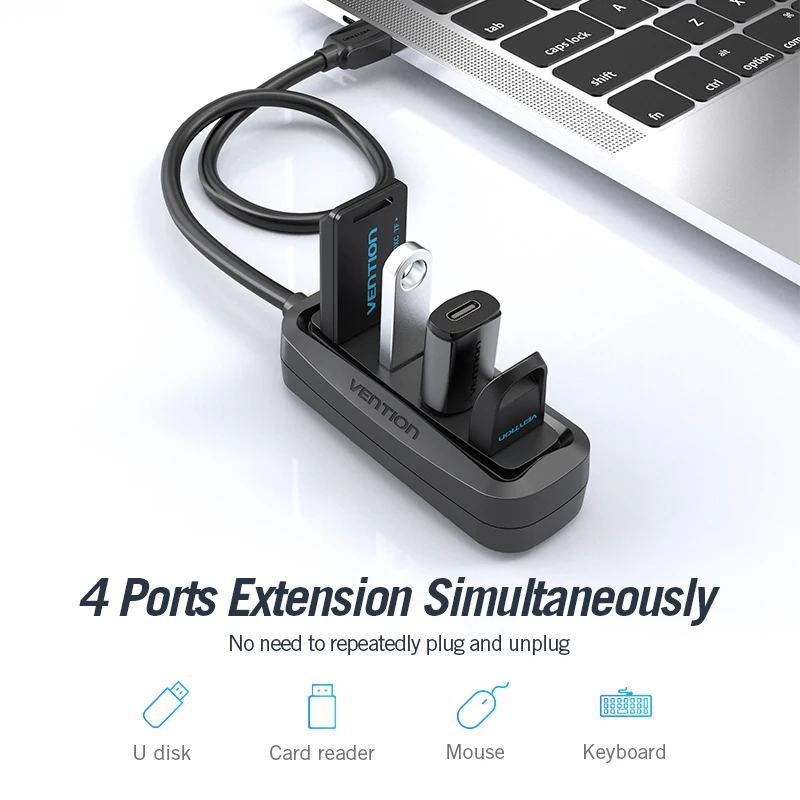 Vention USB 2.0 HUB 4-portowy  – Mac Laptop Accessories recenzja i cena