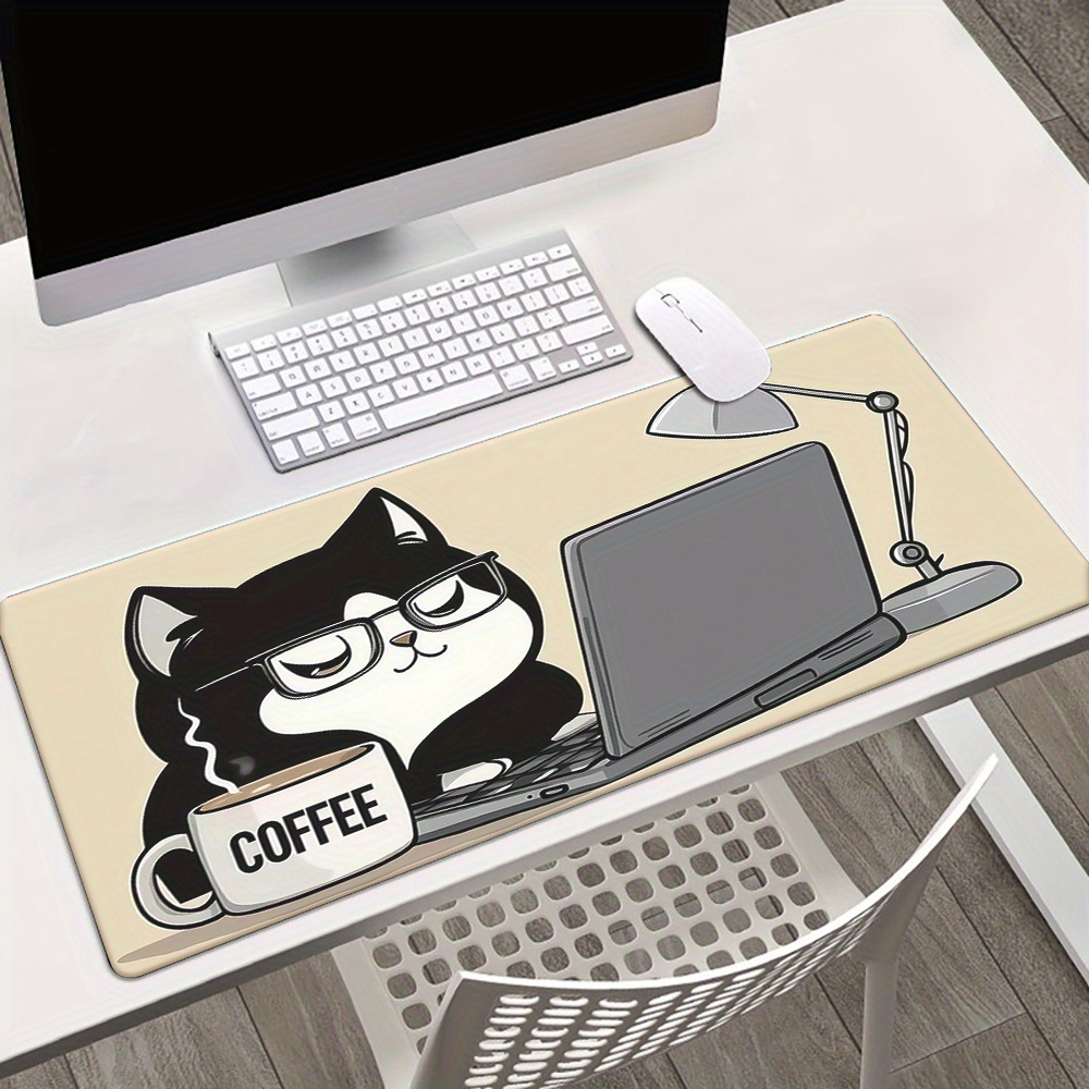 Urocza Mata na Biurko z Kotem  – Laptop Accessories Officeworks recenzja i cena