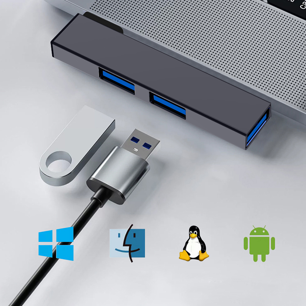 Stacja dokująca USB 3 w 1 OTG  – Usb C Docking Hub recenzja i cena