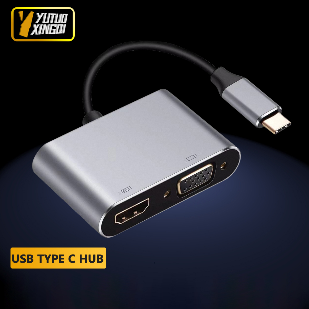 Adapter/Hub USB-C 4 w 1 z obsł – Usb C Docking Hub recenzja i cena