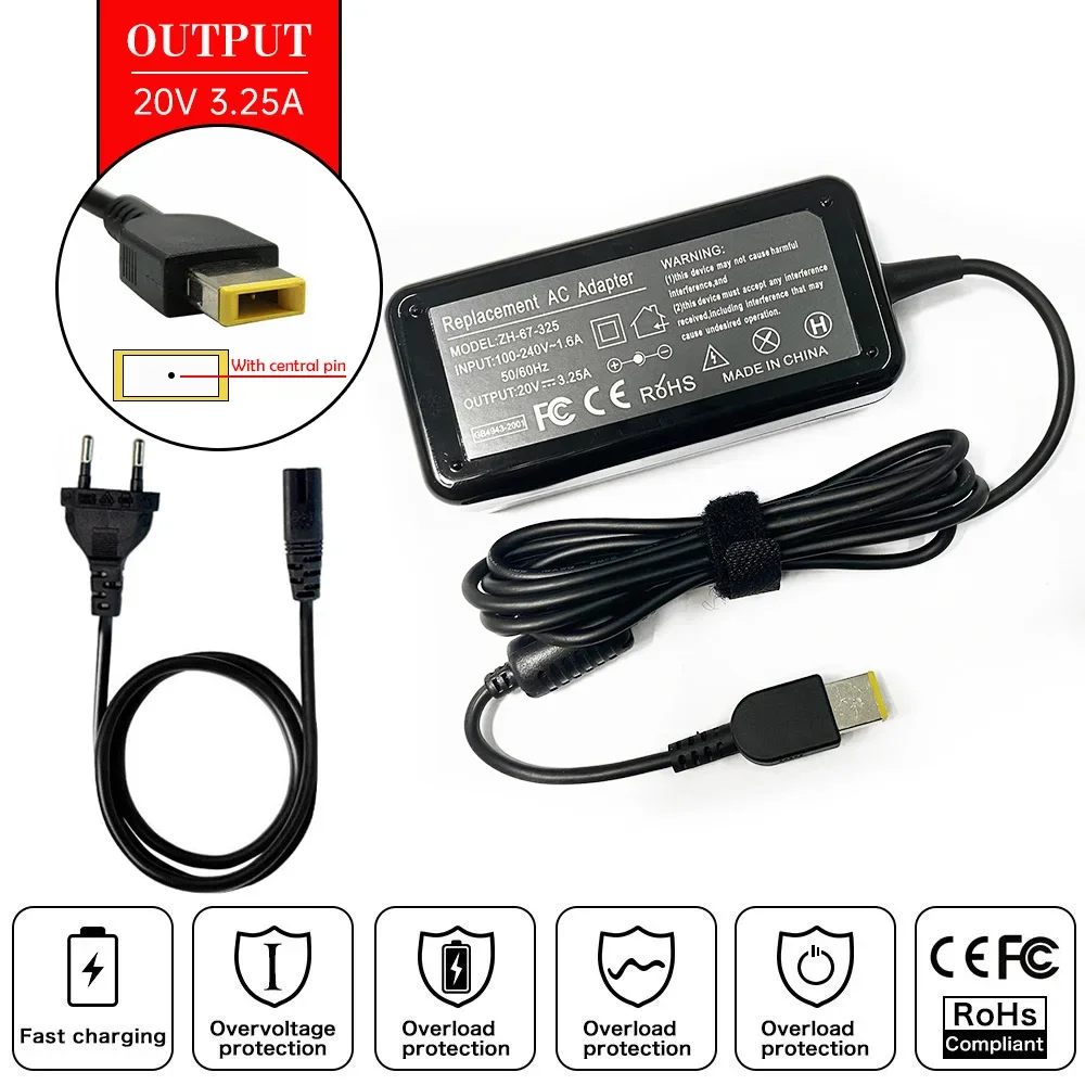 Ładowarka sieciowa 20V 3.25A d – Laptop Accessories Shop recenzja i cena
