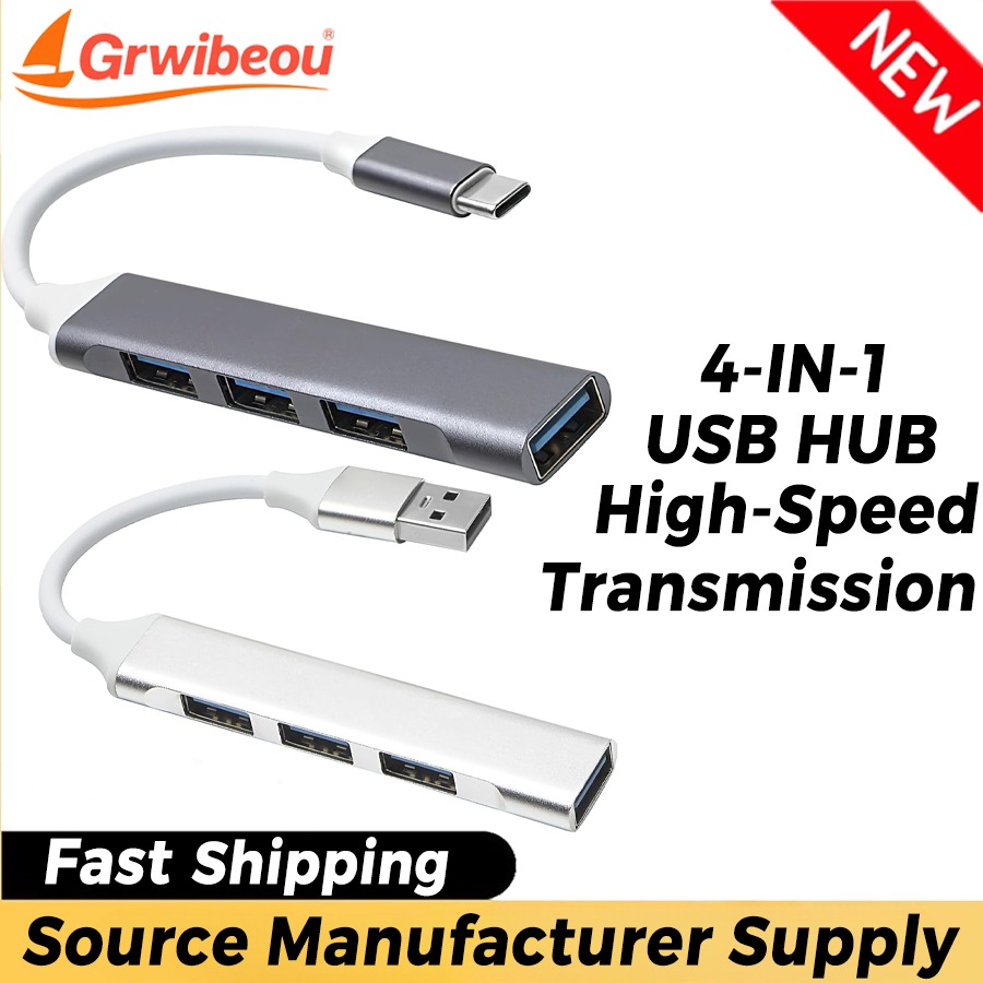 Hub USB 4 w 1, Hub USB-C, 4 po – Mac Laptop Accessories recenzja i cena