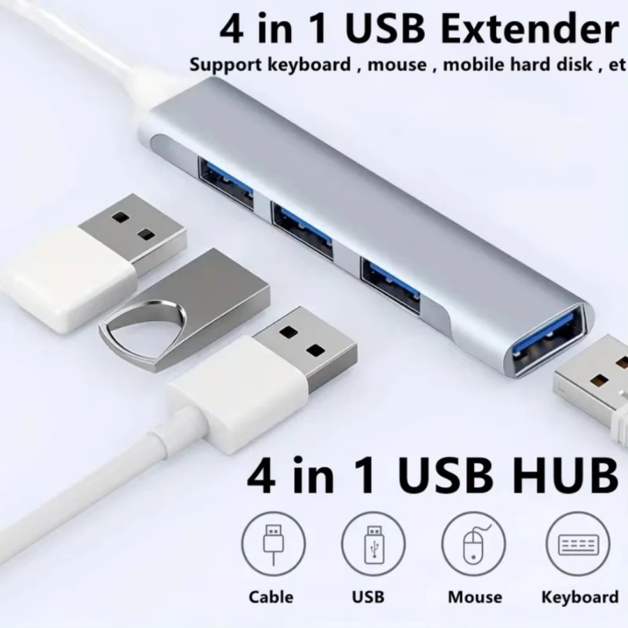 Hub USB 4 w 1, Hub USB-C, 4 po – Mac Laptop Accessories recenzja i cena