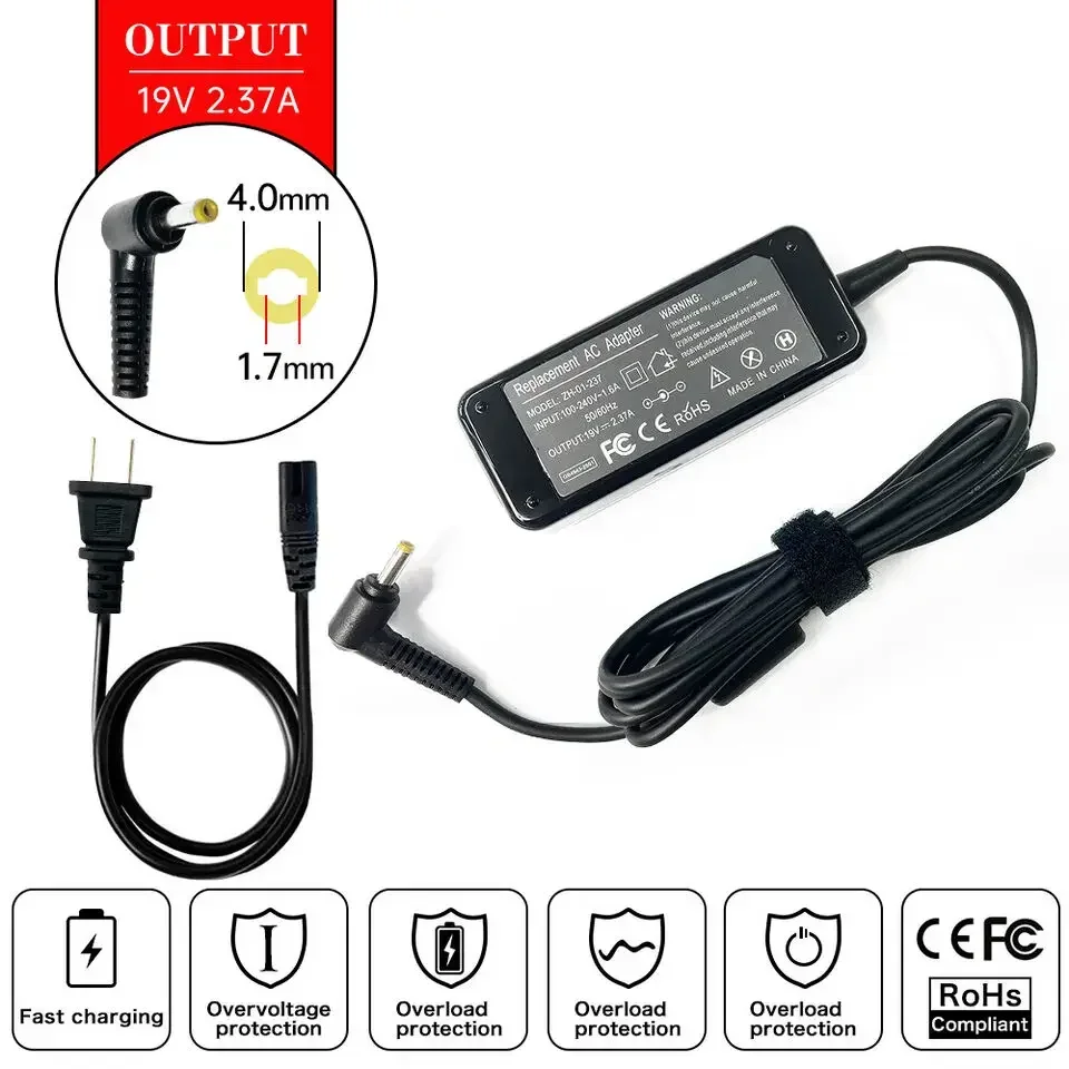 Ładowarka sieciowa 19 V 2,37 A – Laptop Accessories Shop recenzja i cena