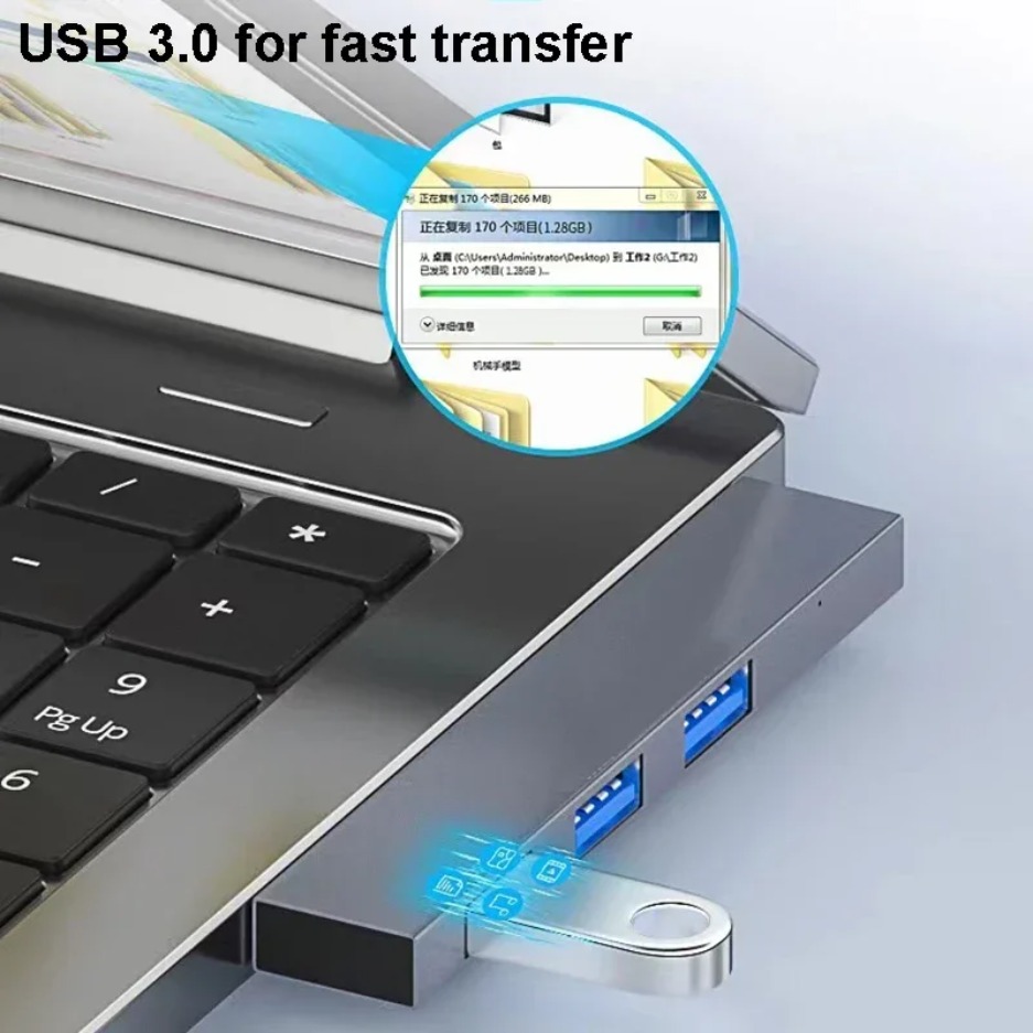 HUB USB C 3.0 Typ C 3.1 4-port – Mac Laptop Accessories recenzja i cena