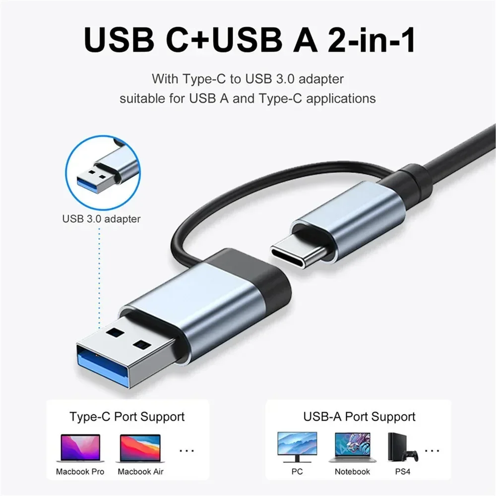 Hub USB-C 8 w 1 Rozdzielacz Mu – Laptop Accessories Must Have recenzja i cena
